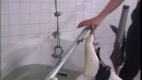 Redhead gets her ass smacked until it turns red